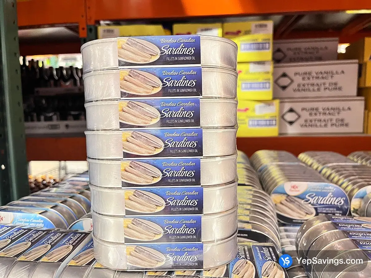 Costco KERSEN SARDINE FILLETS 8X X200 g - Canada (ITM 1136625)