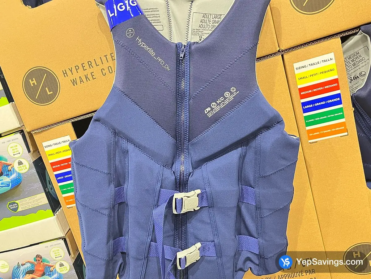 Costco HYPERLITE MENS PFD VEST SIZES M - XXL - Canada (ITM 1819494)