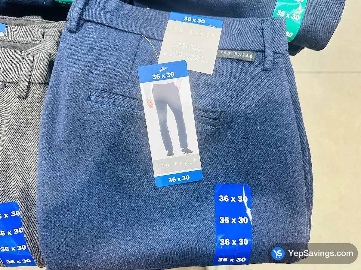 Costco TED BAKER DRESS PANT + MENS SIZES 30-40 - Canada (ITM 1804106)