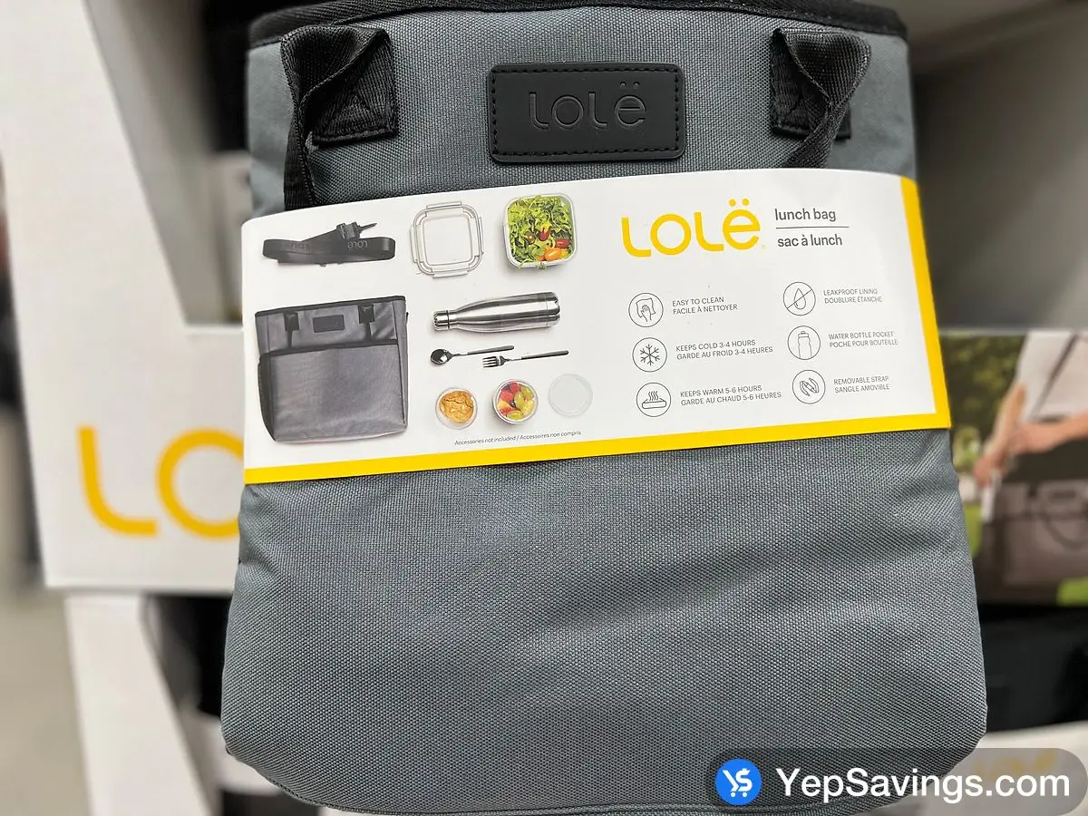 LOLE LUNCH BAG 11.8L CAPACITY ITM 1757292 at Costco