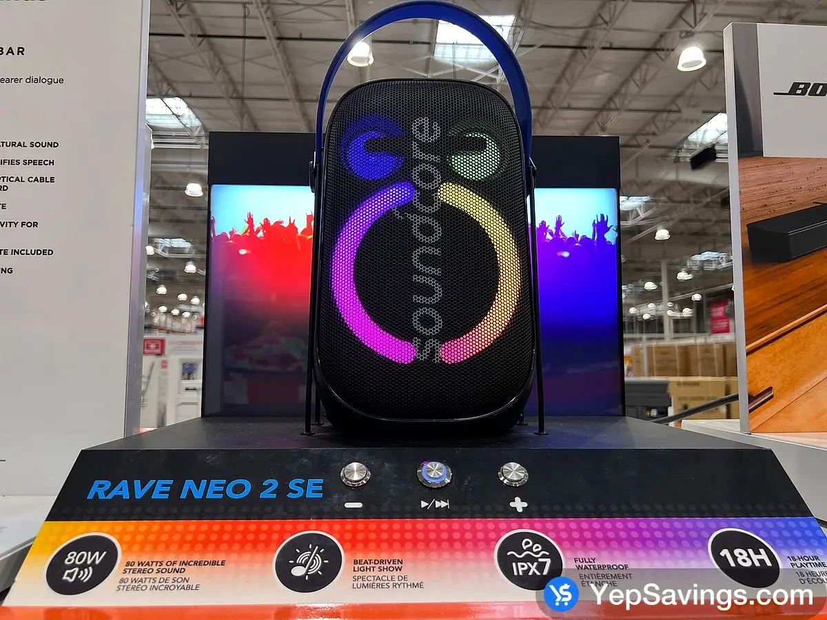Costco ANKER RAVE NEO 2 SE BLUETOOTH SPEAKER - Canada (ITM 8778802)