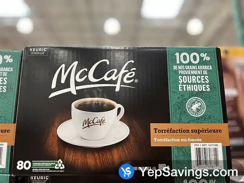 MCCAFE MEDIUM ROAST K-CUPS 80 COUNT ITM 1477486 at Costco