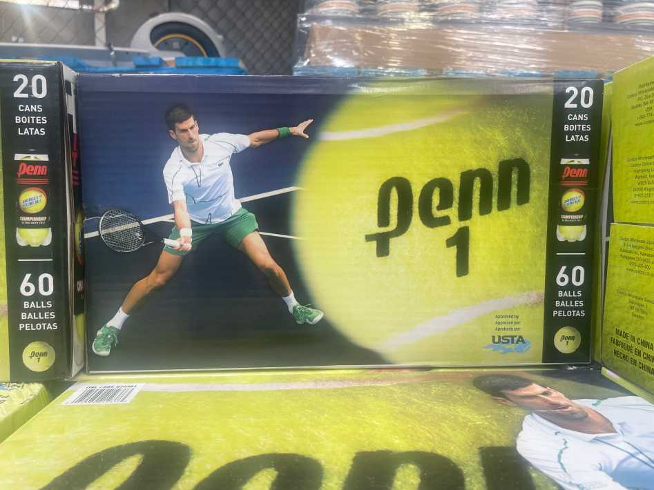Costco PENN TENNIS BALLS PACK OF 60 - Canada (ITM 672381)