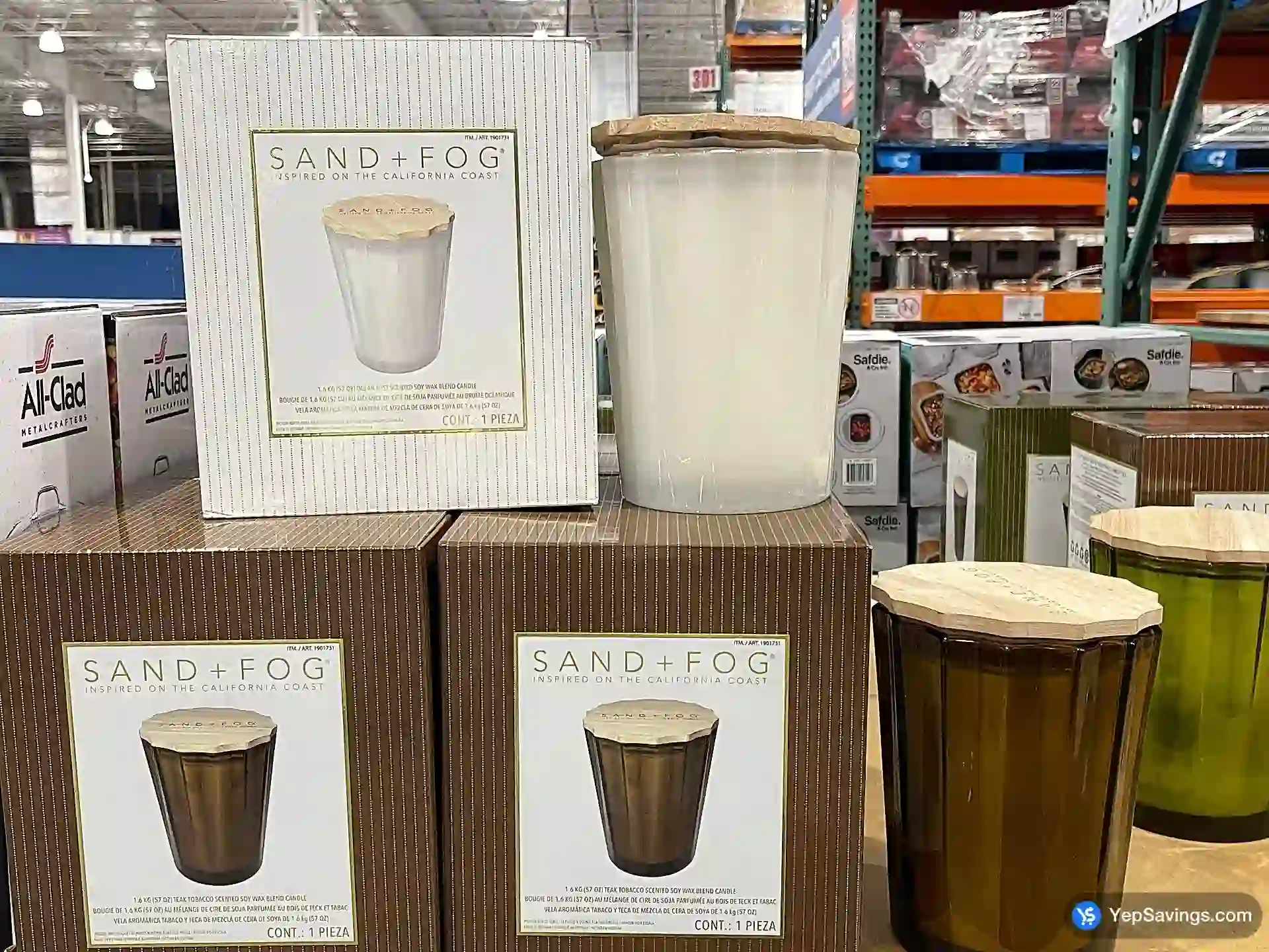 SAND + FOG SCENTED CANDLE 1.6 KG ( 57 OZ ) - Costco Canada