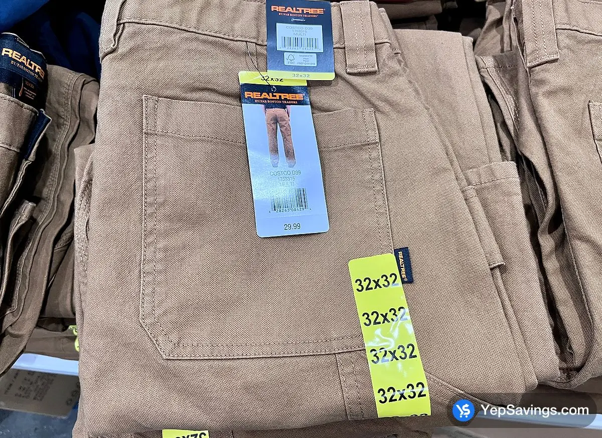 Costco REALTREE WORK PANT + MENS SIZES 30-40 - Canada (ITM 1753315)