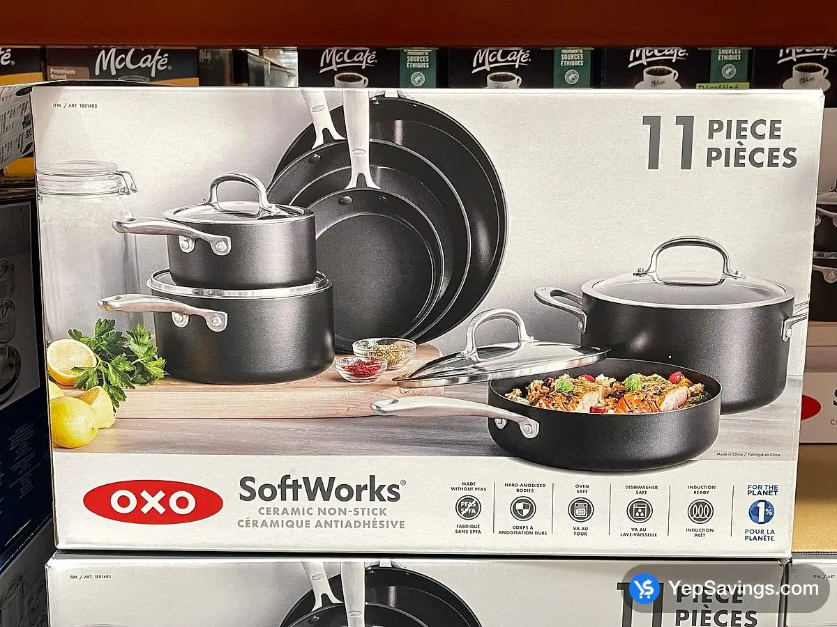 Costco OXO COOKWARE SET 11 PIECES - Canada (ITM 1881485)