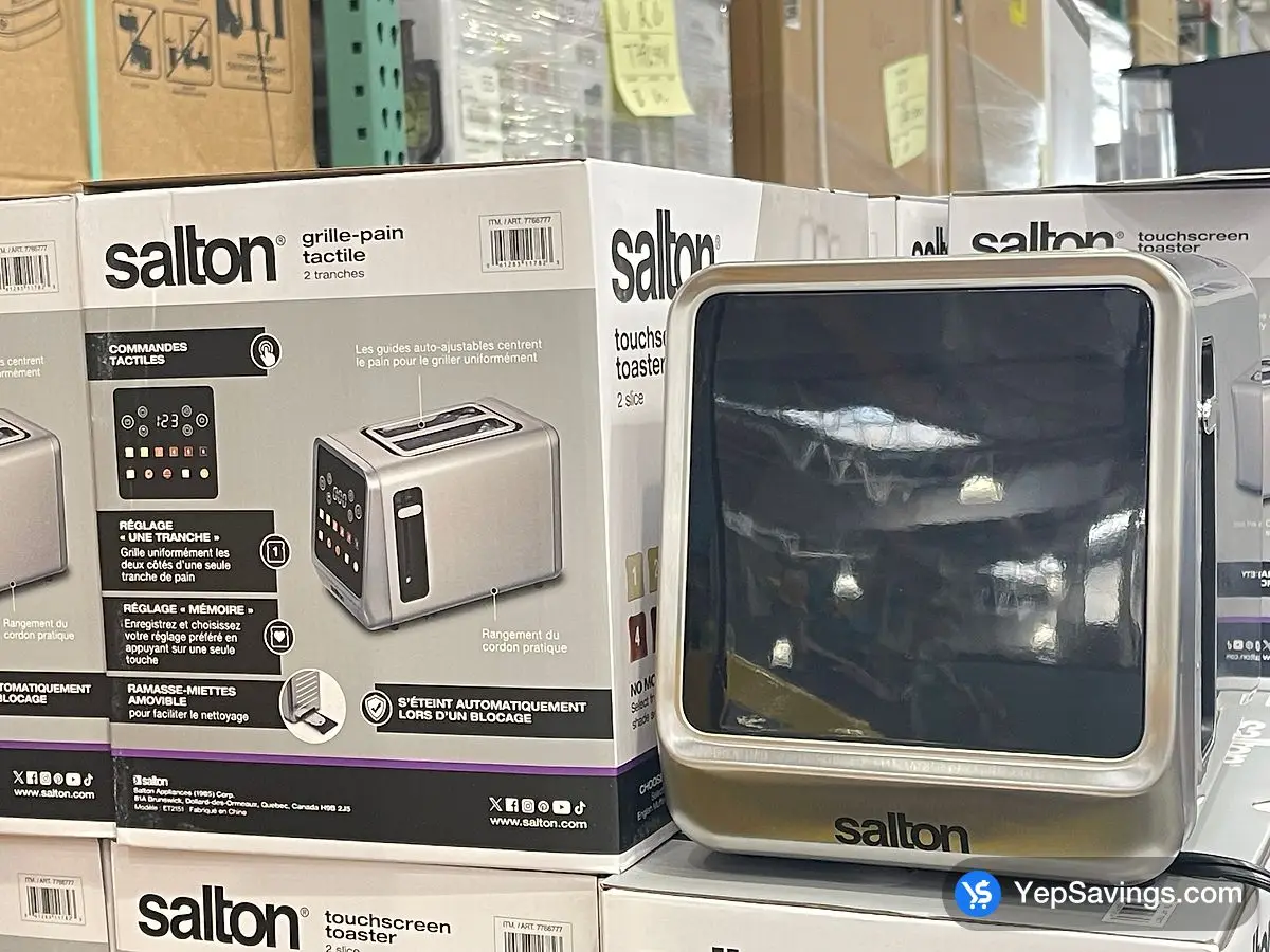 Costco SALTON TOASTER 2 SLICE - Canada (ITM 7766777)