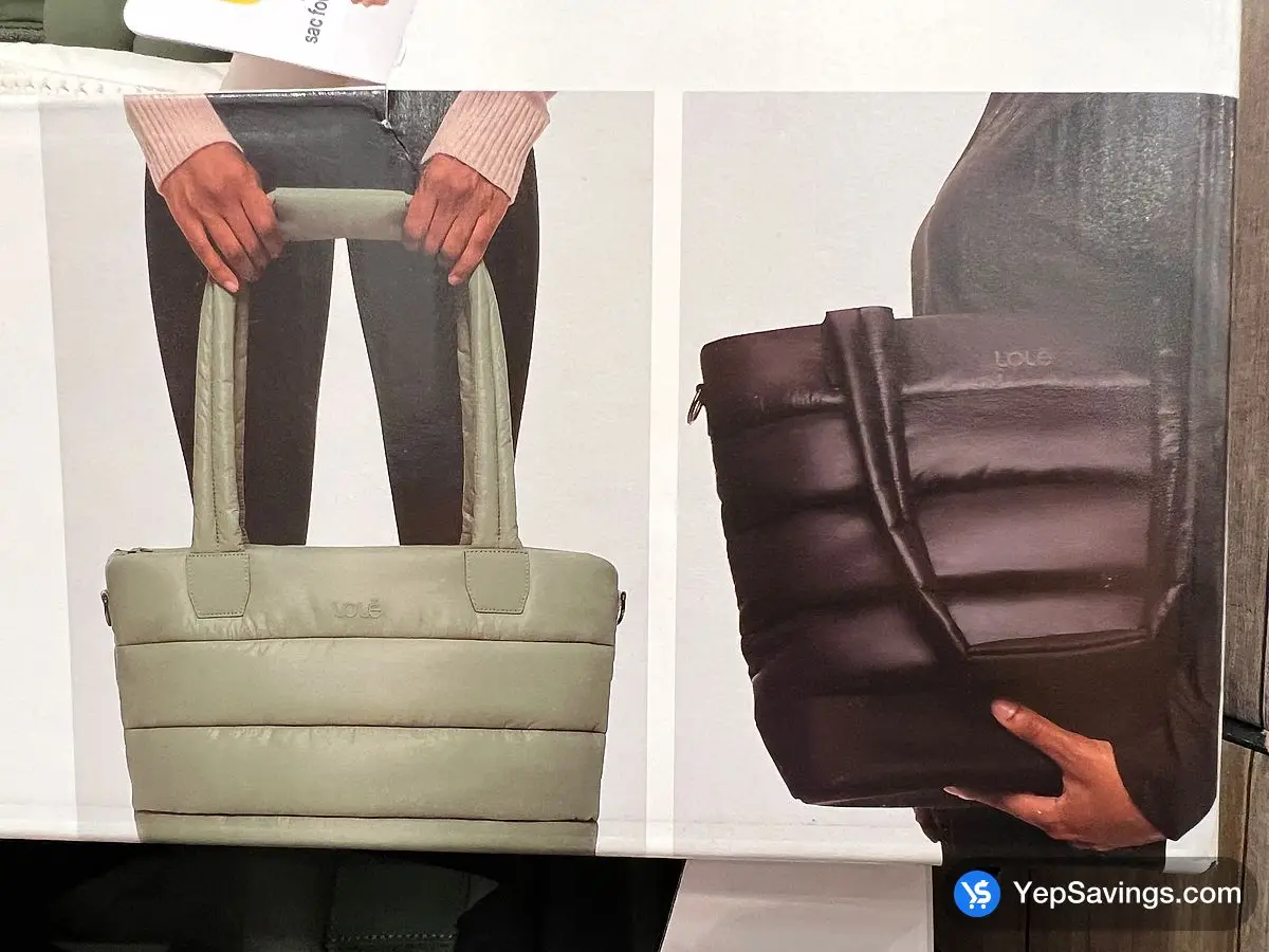 Costco LOLË PUFFER TOTE BAG ONE SIZE - Canada (ITM 2823771)