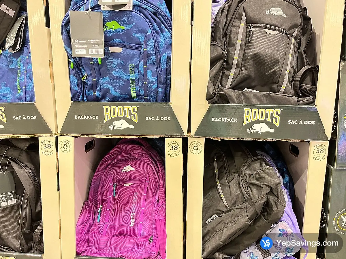 Costco ROOTS BACKPACK 38 L CAPACITY - Canada (ITM 1896125)