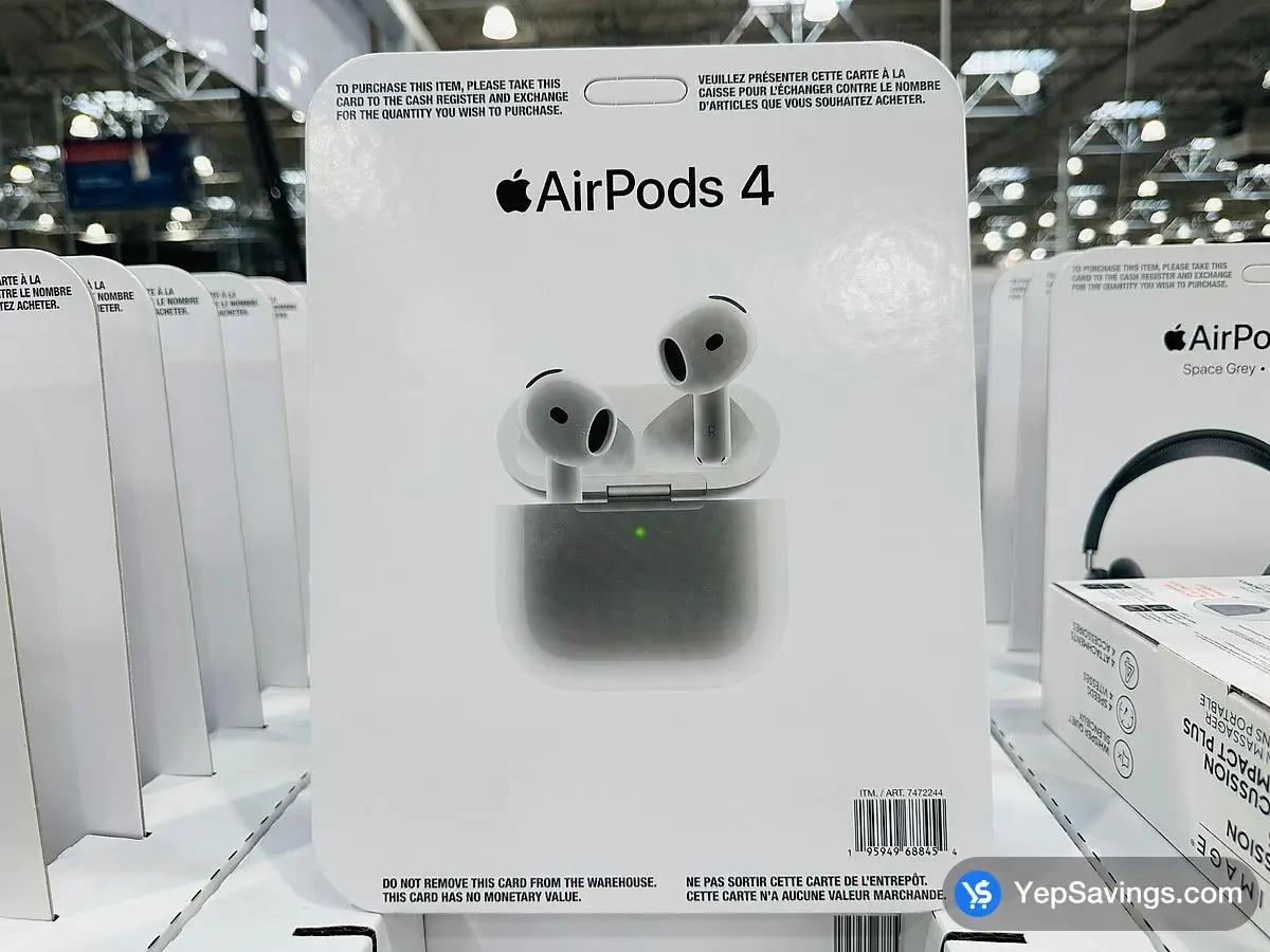 Costco APPLE AIRPODS 4TH GENERATION - Canada (ITM 7472244)