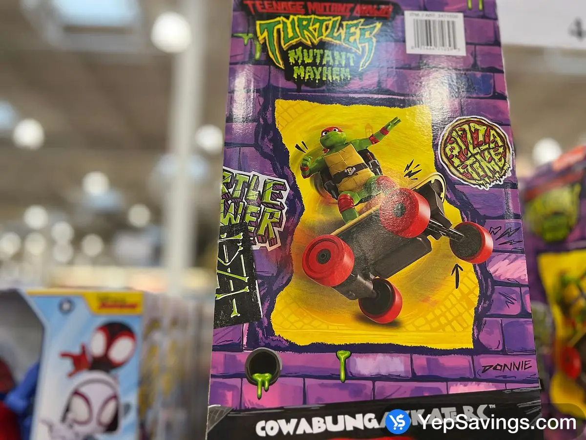 Costco TMNT RAPHAEL COWABUNGA SKATE R / C - Canada (ITM 2471030)