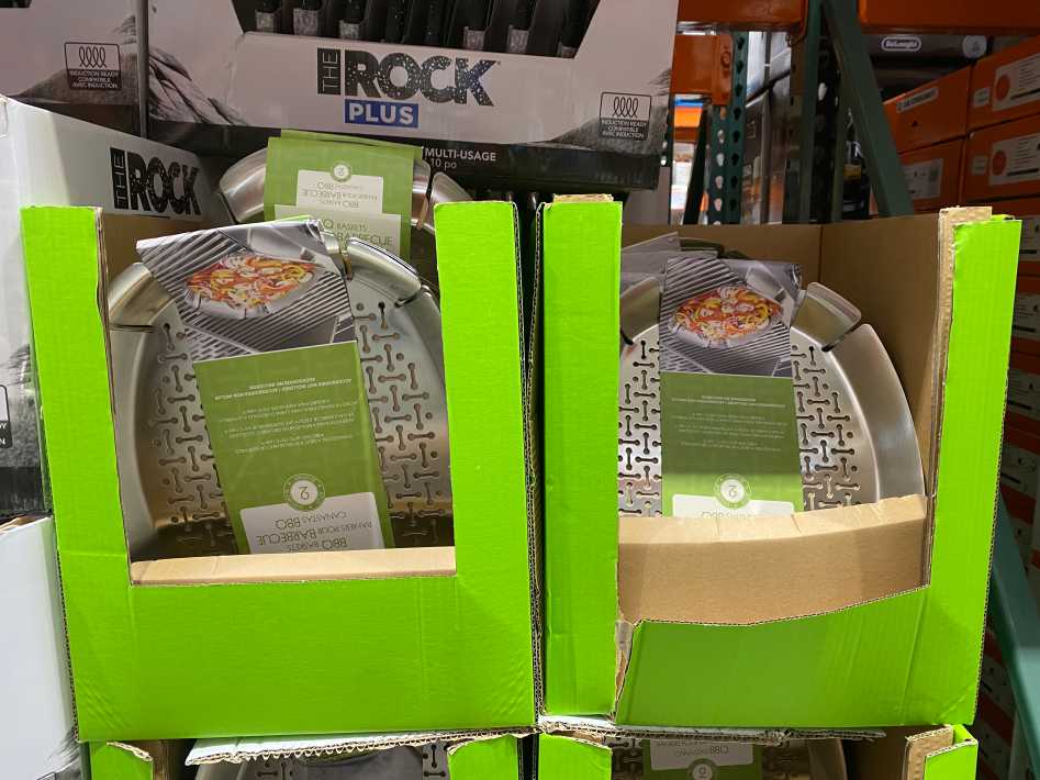 STAINLESS STEEL BBQ BASKET PACK OF 2 ITM 1119341 at Costco