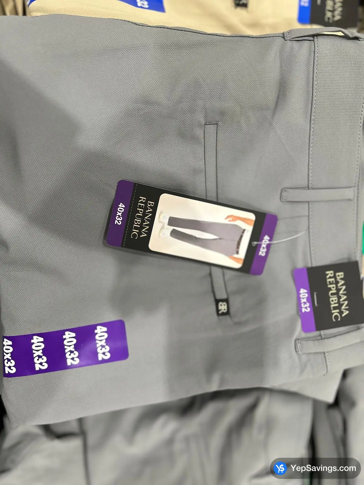 BANANA REPUBLIC TECH PANT + MENS SIZES 30-40 ITM 1752005 at Costco