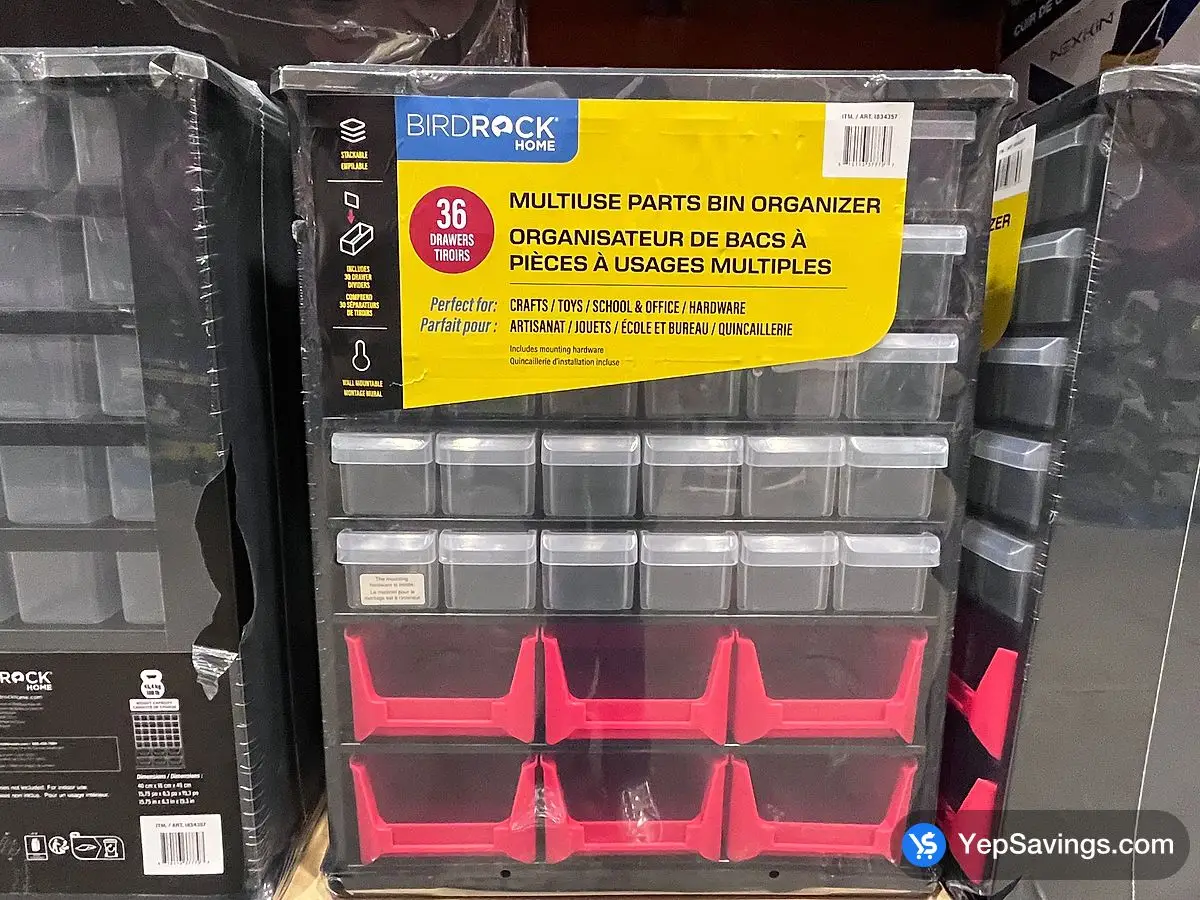Costco BIRDROCK PARTS BIN 36 DRAWER - Canada (ITM 1834357)