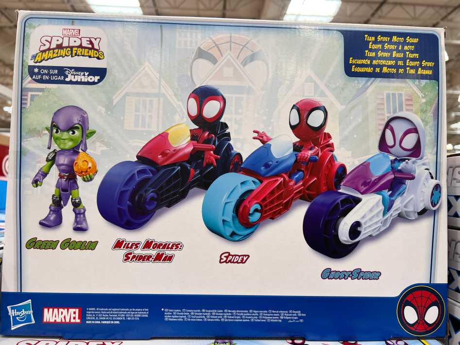 Costco SPIDEY & FRIENDS VEHICLES AND FIGURES 3 PACK - Canada (ITM 1742059)