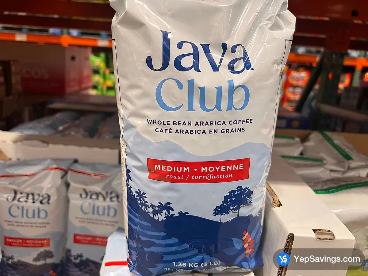 JAVA CLUB 100% COLOMBIAN COFFEE 1.36 kg ITM 373557 at Costco