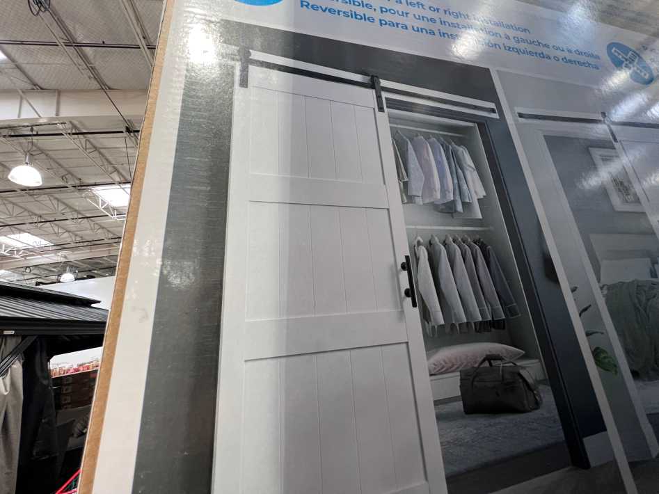 Costco OVE BARN DOOR WHITE - Canada (ITM 1600323)