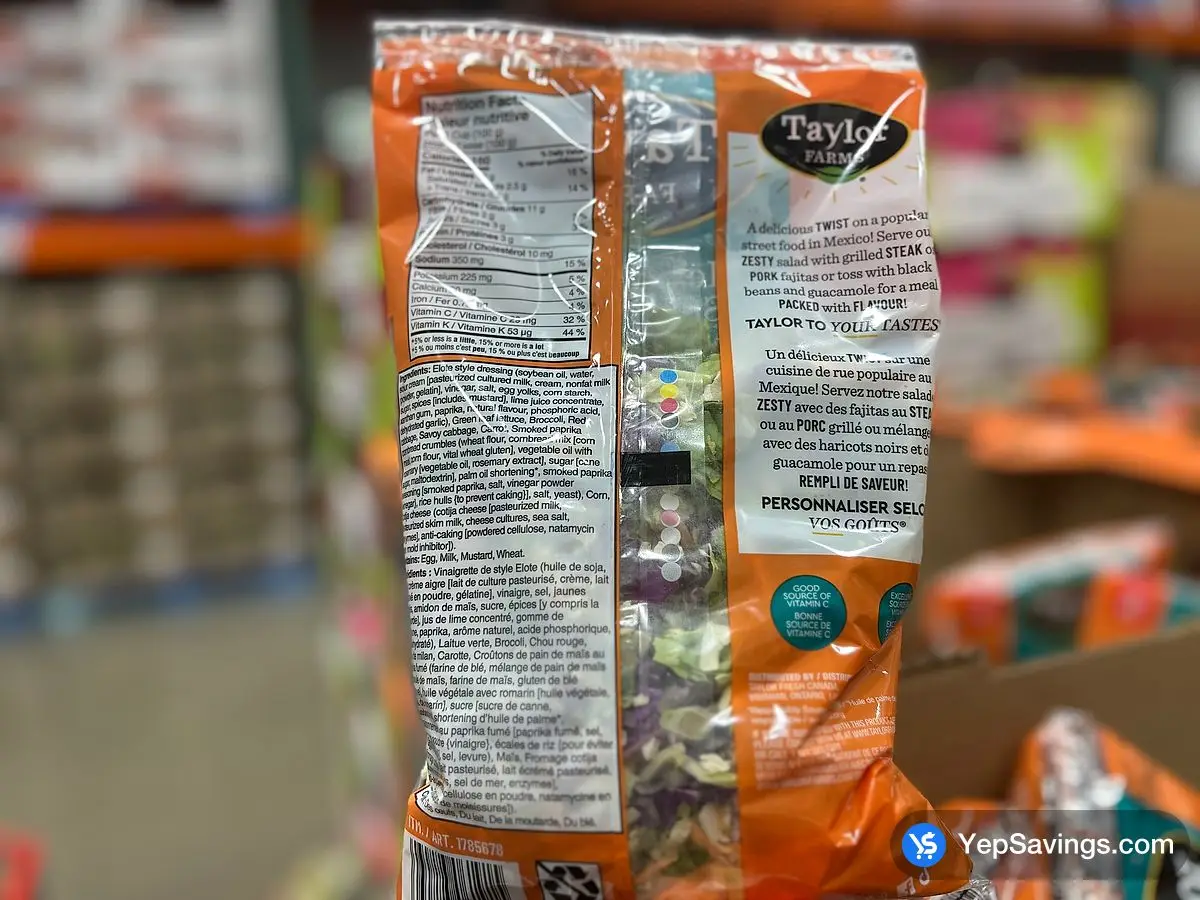 Costco MEXICAN STYLE STREET CORN SALAD KIT 2 PACK PRODUCT OF USA - Canada (ITM 1785678)