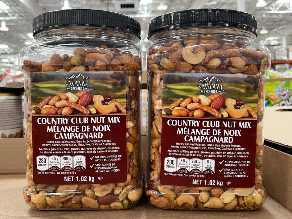 Savanna Orchards Honey Roasted Nut Mix Cashews, Almonds, Peanuts &  Pistachios