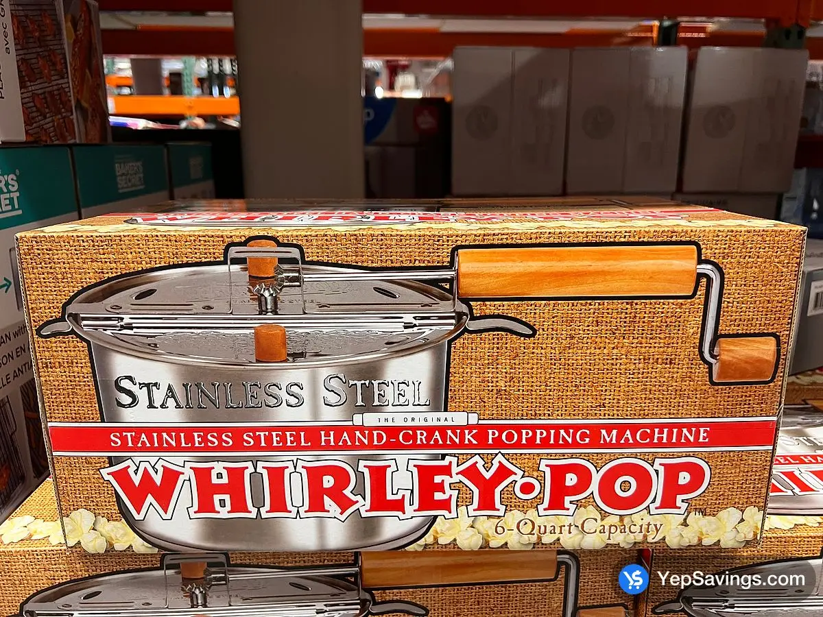 Costco WHIRLEY POP POPCORN MAKER 6 QT . - Canada (ITM 1868191)
