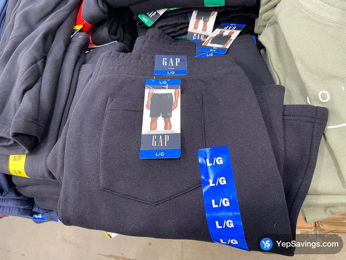 GAP FLEECE SHORTS + MENS SIZES S - XXL - Costco Canada (ITM 1922003)