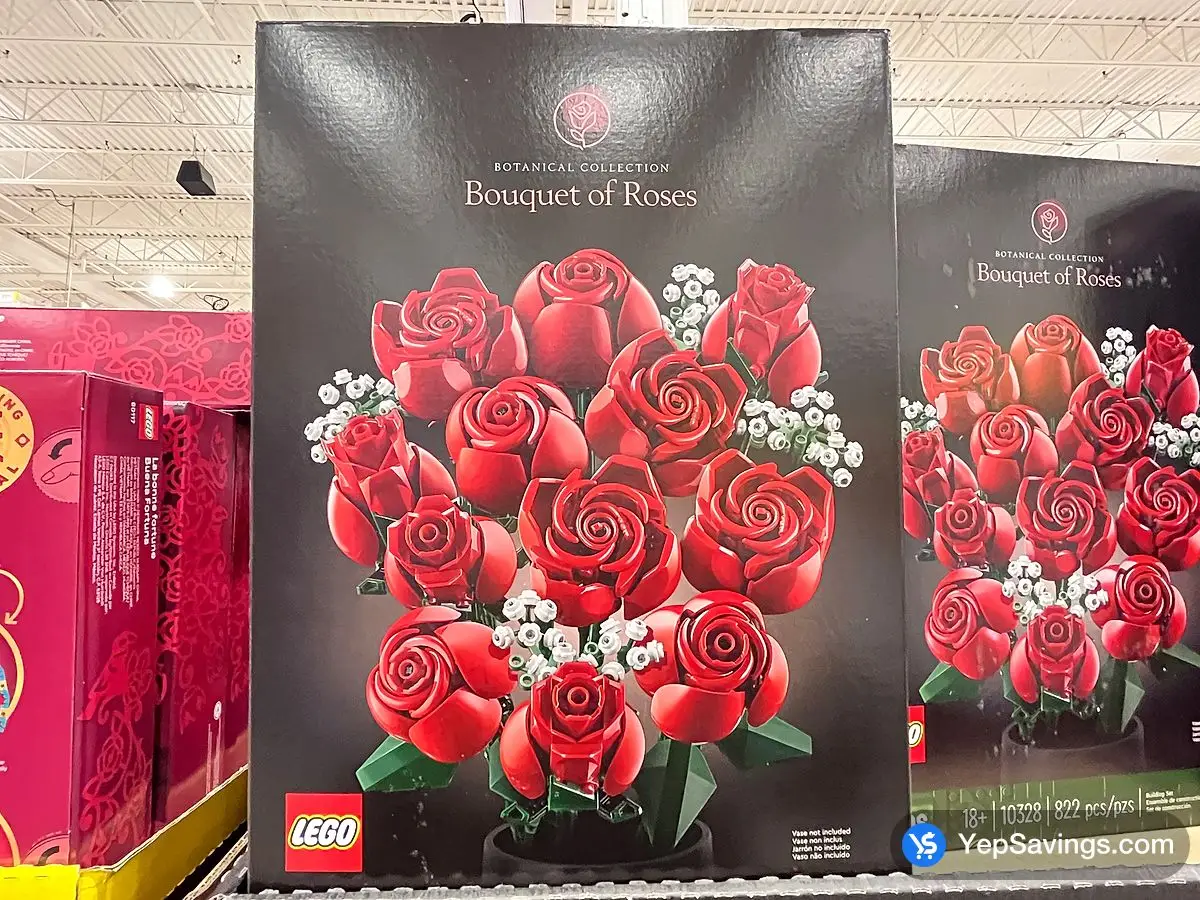 Costco LEGO BOTANICAL COLLECTION BOUQUET OF ROSES - Canada (ITM 2410328)