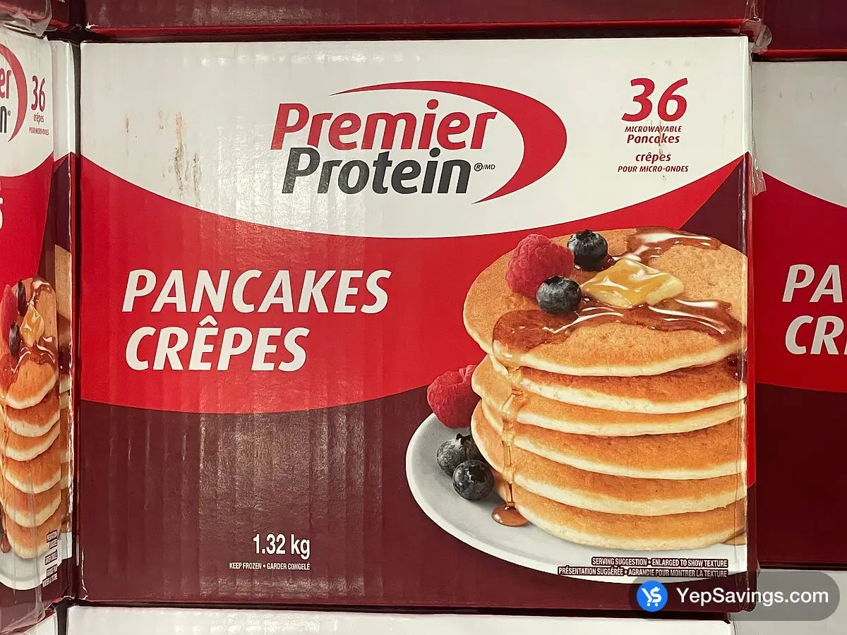 Costco PREMIER PROTEIN PROTEIN PANCAKES 1.32 kg - Canada (ITM 2743197)