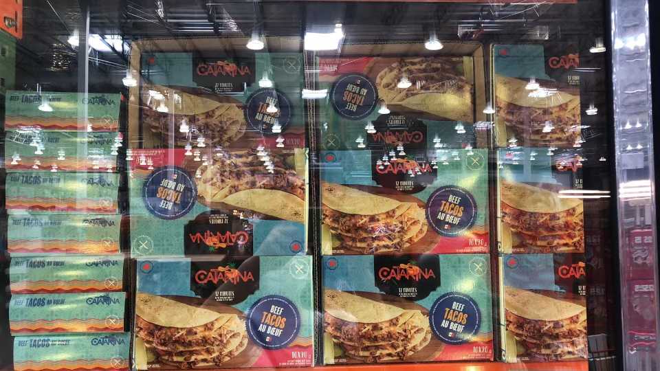 Costco CATARINA BEEF TACOS 10 x 90g - Canada (ITM 1511829)