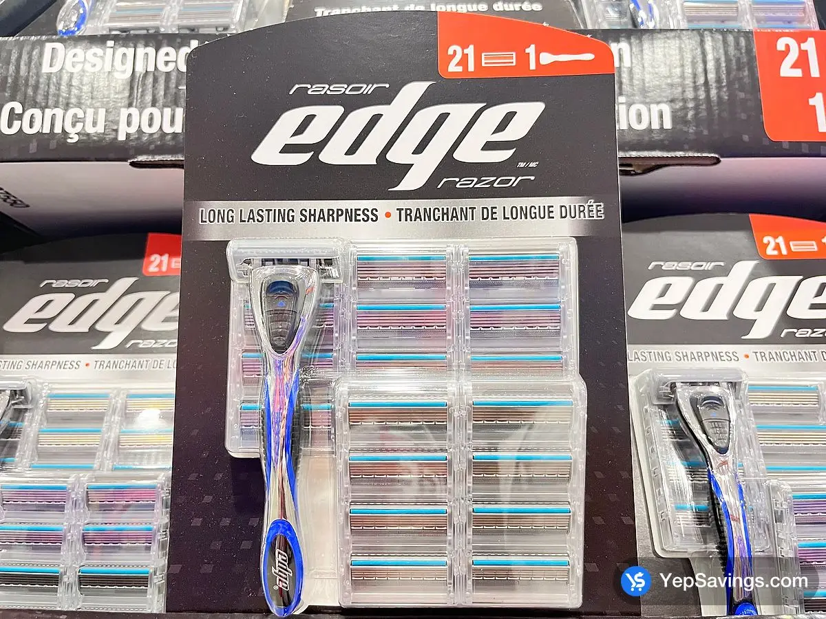 Costco EDGE RAZOR 21 CARTRIDGES - Canada (ITM 1595852)