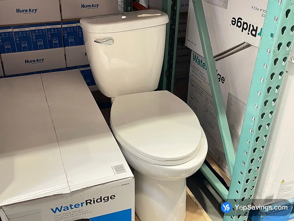 Costco WATERRIDGE TWO PIECE TOILET SINGLE FLUSH - Canada (ITM 2323032)