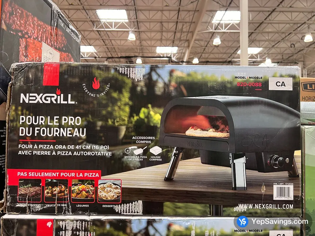 Costco NEXGRILL PROPANE PIZZA OVEN 24,000 BTU - Canada (ITM 1713598)