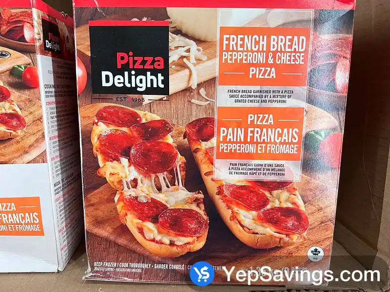 FRENCH BREAD PIZZA