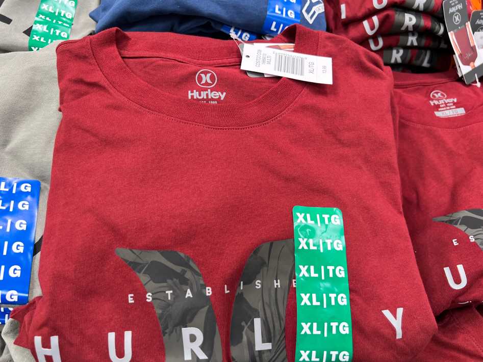 HURLEY T - SHIRT + MENS SIZES S - XXL ITM 1666610 at Costco