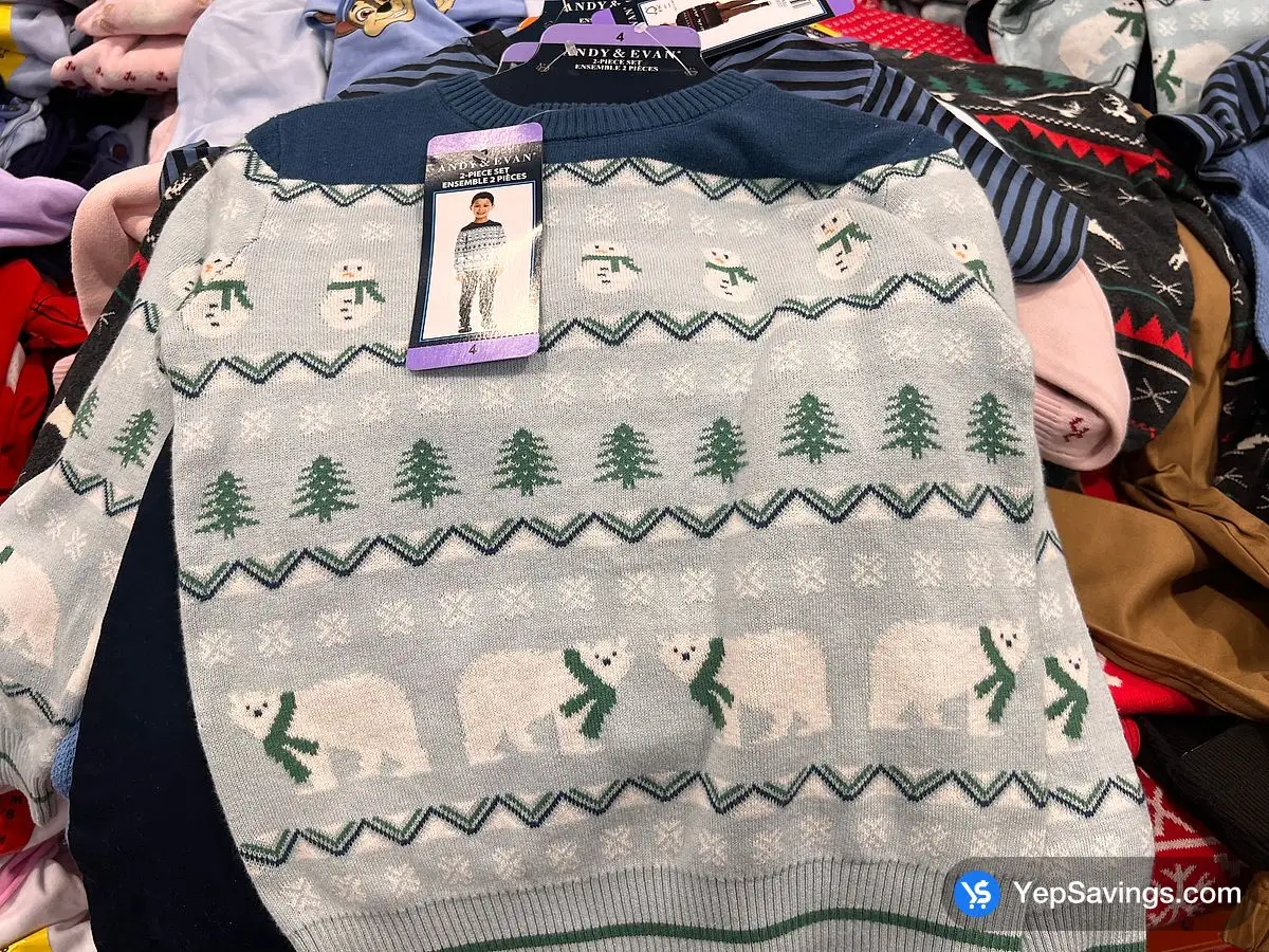 Costco ANDY & EVAN 2PC SET SIZES 2T-8 - Canada (ITM 2522598)