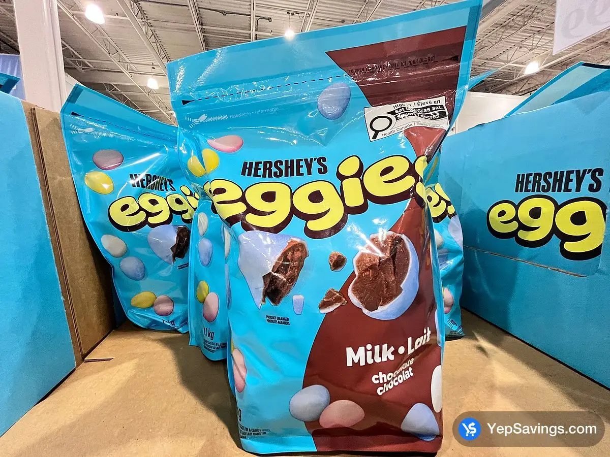 Costco HERSHEY'S EGGIES 1.1 kg - Canada (ITM 1278972)