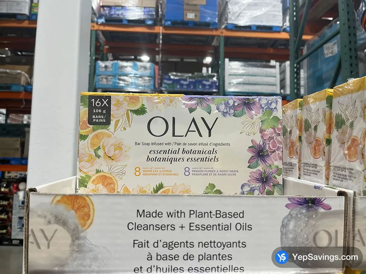 Costco OLAY BOTANICALS BAR SOAP 16 x 106 g - Canada (ITM 1791123)