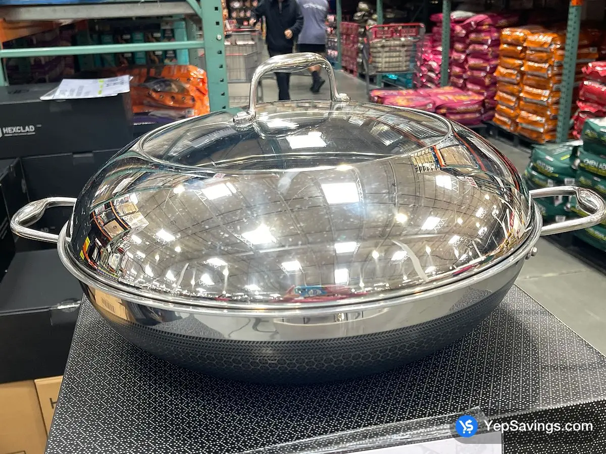 Costco HEXCLAD 14 " WOK + LID - Canada (ITM 1773821)