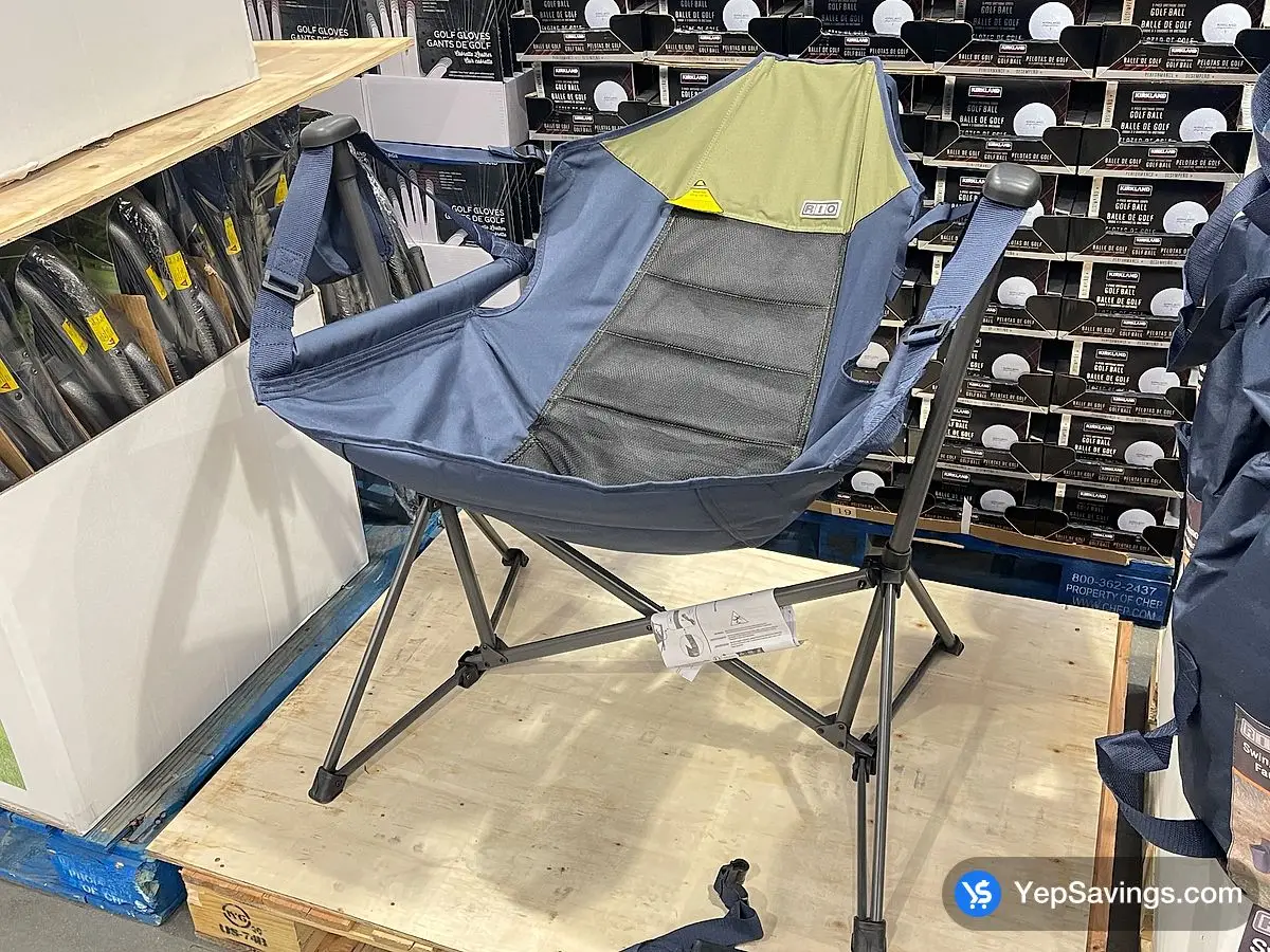 Costco RIO SWINGING HAMMOCK CHAIR WITH FOOTREST - Canada (ITM 1819465)