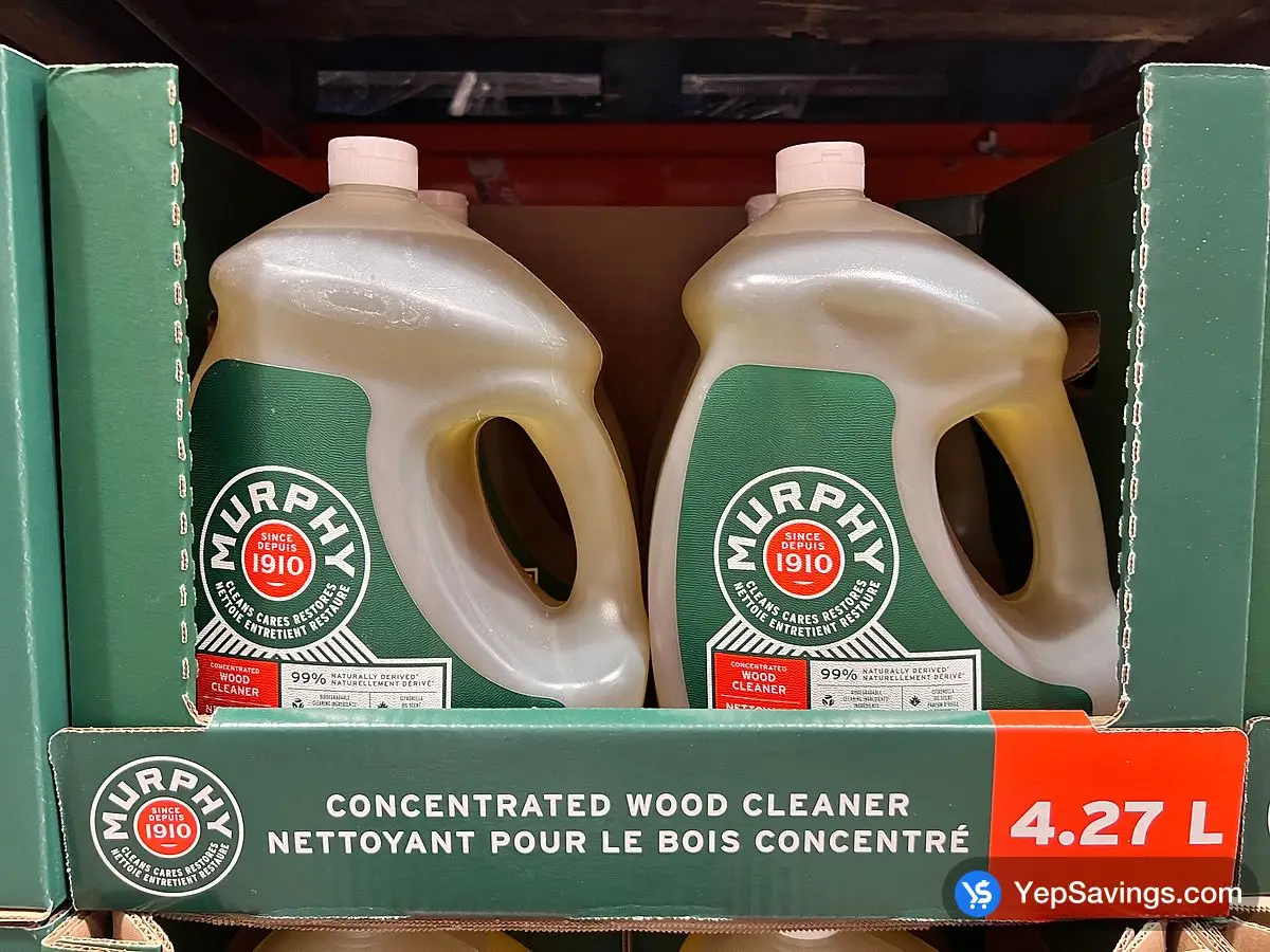 Costco MURPHYS WOOD CLEANER 4.27L - Canada (ITM 1827729)