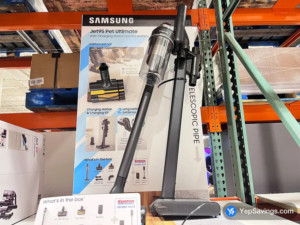 Costco SAMSUNG JET 95 PET EXTRA STICK VACUUM - Canada (ITM 1891573)