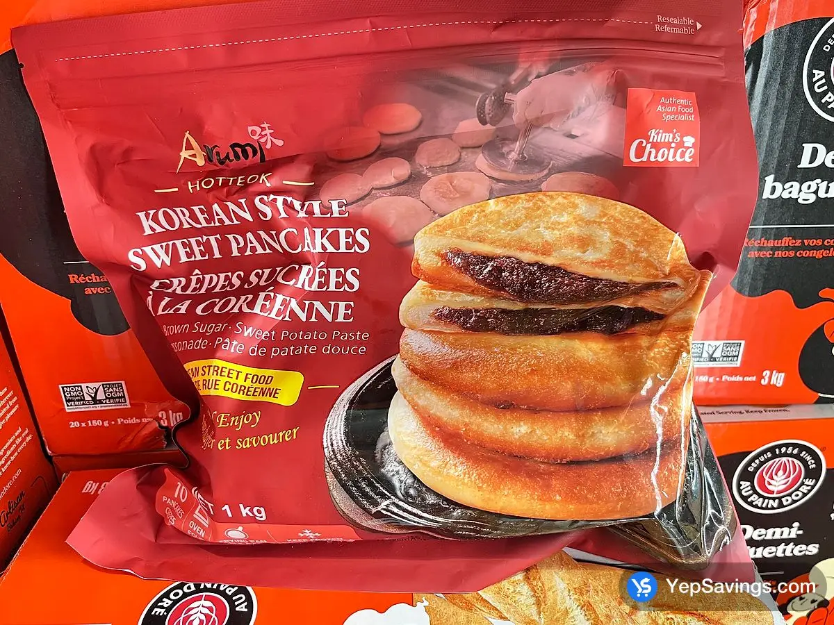 Costco KIM'S CHOICE HOTTEOK PANCAKES 1 kg - Canada (ITM 2793162)