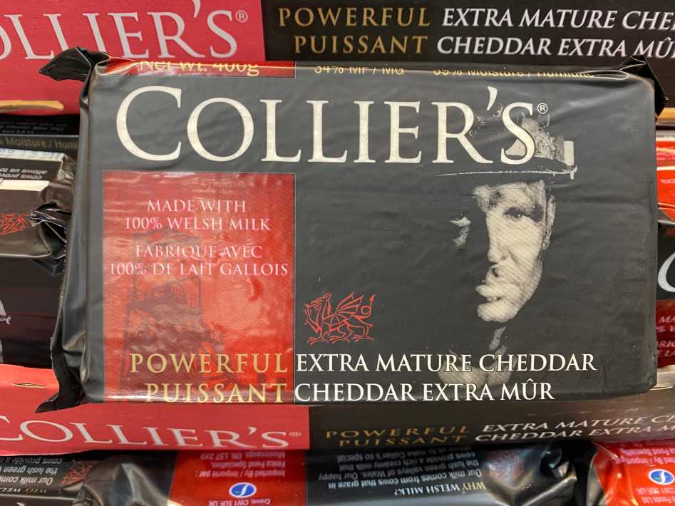 COLLIER'S WELSH CHEDDAR 400g ITM 197353 at Costco