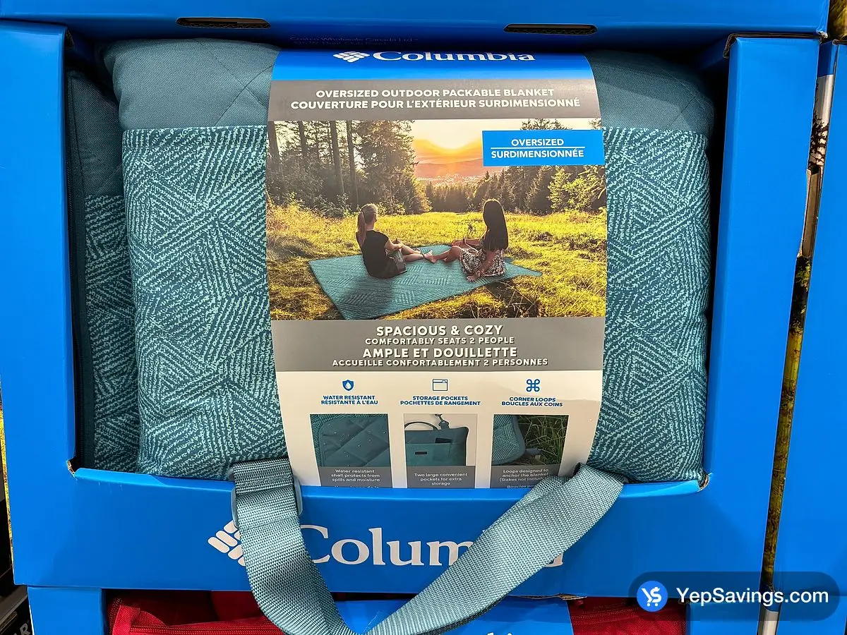 COLUMBIA OUTDOOR BLANKET 80" X 72 " ITM 1745970 at Costco