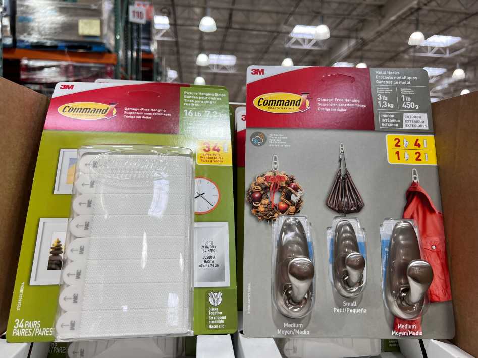 3M STRIPS & HOOKS  ITM 1704136 at Costco