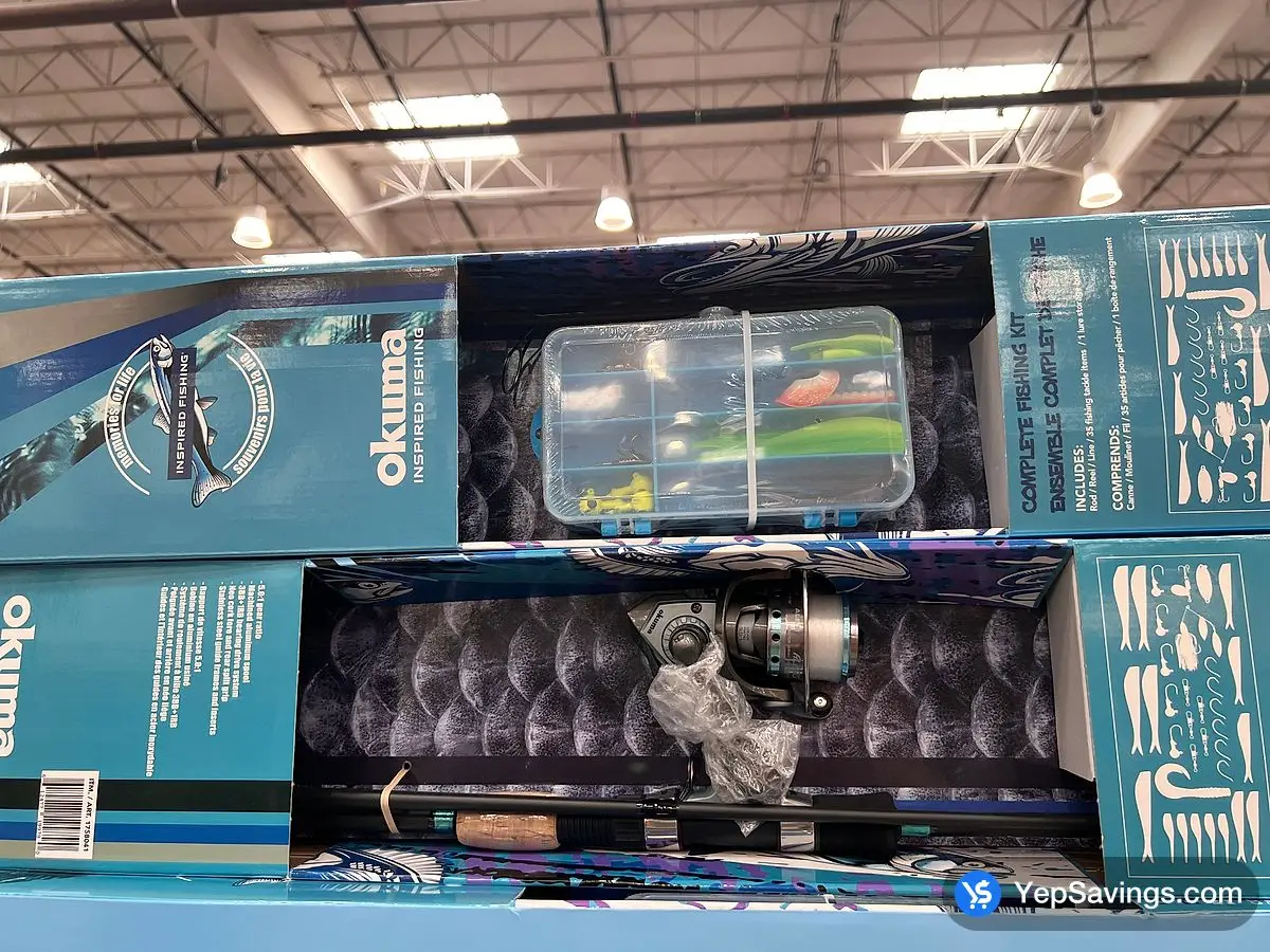 Costco OKUMA COMPLETE FISHING KIT ALARIS - Canada (ITM 1758041)