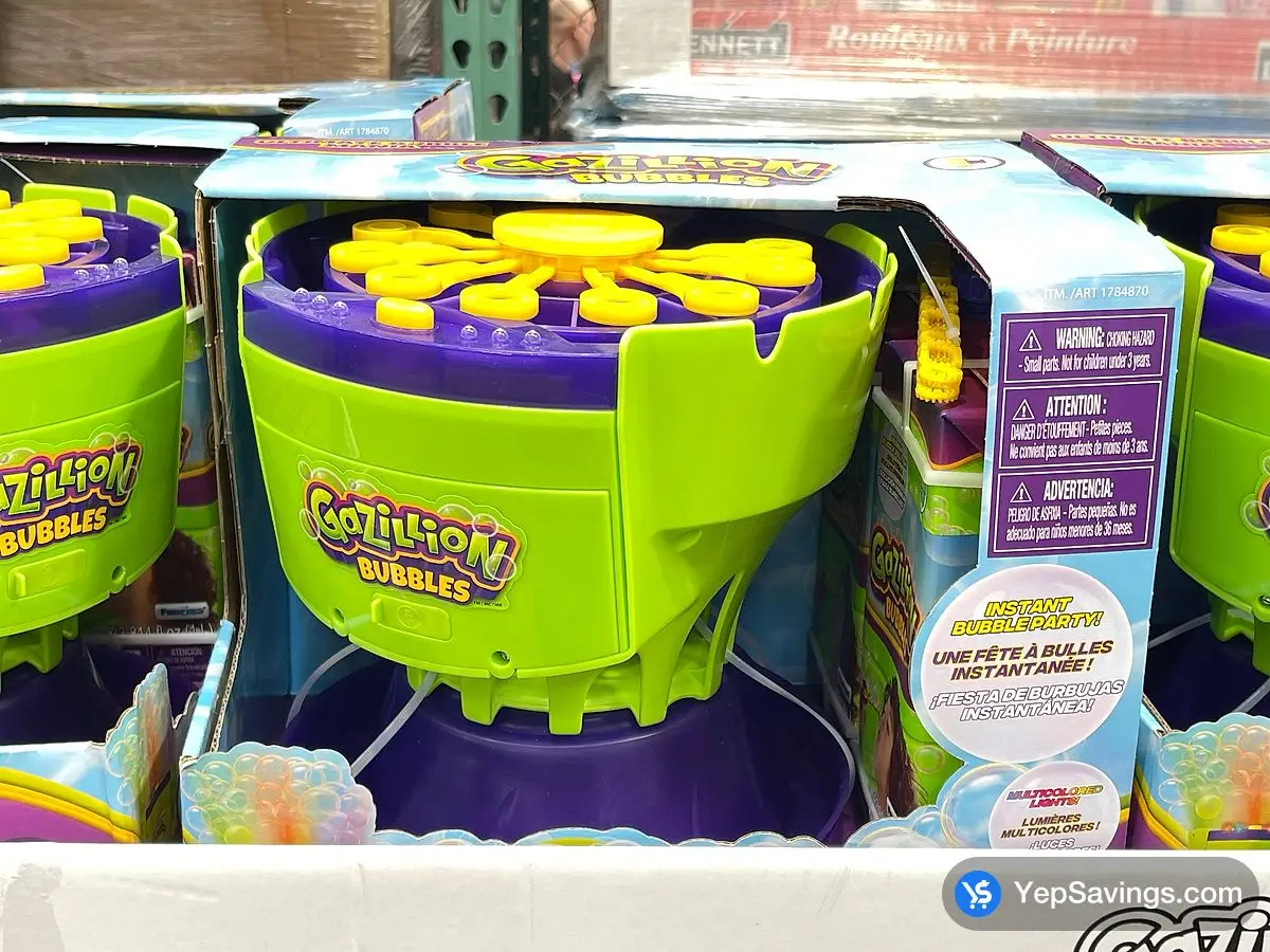 Costco GAZILLION BUBBLES ULTIMATE BUBBLE MANIA 2X1L BUBBLE SOLUTION - Canada (ITM 1784870)