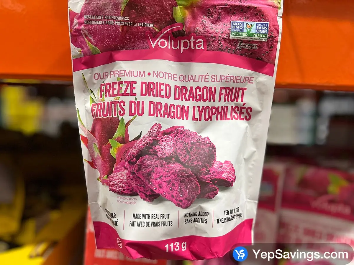 Costco VOLUPTA RED DRAGON FRUIT 113 g - Canada (ITM 1788889)
