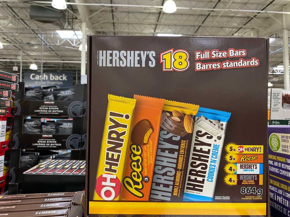 Hershey's Full Size Bars Pack of 18, 864g : : Grocery