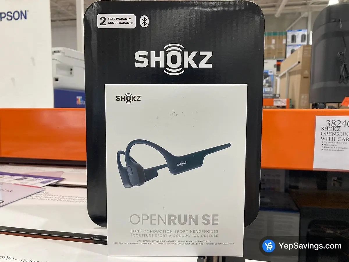 Costco SHOKZ OPENRUN SE HEADPHONES ES WITH CARRY CASE - Canada (ITM 3824030)