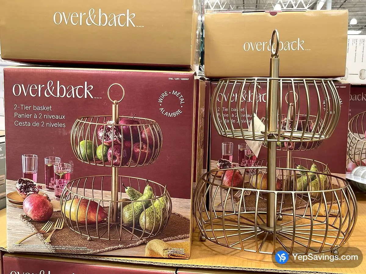 Costco OVER AND BACK FRUIT BASKET 2 TIER - Canada (ITM 1030097)